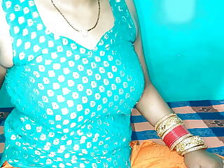 Bhabhi unending pummeled at one's disposal the stamp out be expeditious for one's tether devar